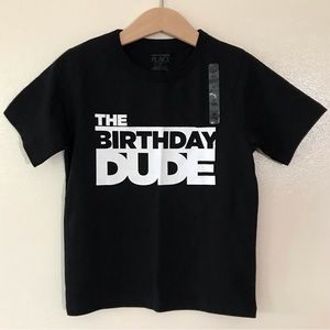 The Children’s Place • 4T • Black The Birthday Dude T Shirt Tee
